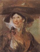 HOGARTH, William The Shrimp Girl oil painting artist